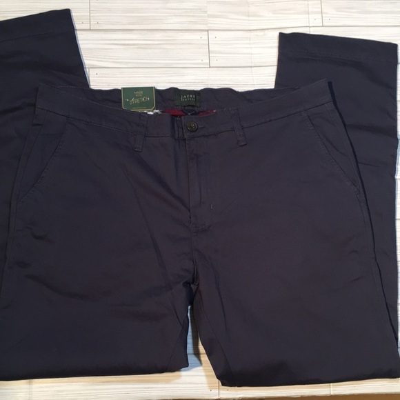 Jachs Bowie fit mid rise slim straight leg flannel lined trouser - Picture 4 of 13